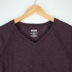 Duluth Trading Company Duluth Trading Sweatshirt Womens Small V-Neck Plum Purple Photo 2