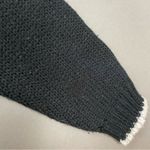 Vintage Christmas Sweater Teddy Bear Quirky Ugly Fun Tree FLAWS Women Medium‎ Black Photo 11