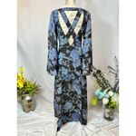Free People Melrose Bell Sleeve Floral Maxi Dress Night Combo 2 Photo 13