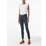 frame denim Frame Womens 27 Le Skinny de Jeanne Low Rise Queens Way Dark Wash Denim Jeans Photo 10