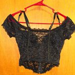 Spencers Black Corset Top Photo 3