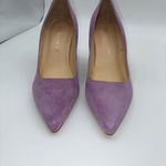 Ivanka Trump Ivanka Tirra Womens 6M Suede Lavender Pointed Toe Stiletto Heel Shoes Party Chic Photo 5