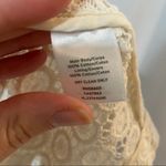 Chelsea 28 Cream Lace Full Zip Vest M Photo 2