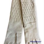 Loro Piana baby cashmere long pointelle gloves Photo 2