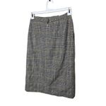 Evan Picone Vintage Plaid Pencil Skirt Size 10 Wool Blend Photo 4