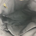 Fossil Charlotte Hobo Shoulder Bag Two-tone Black Taupe Leather Crossbody Strap Photo 12