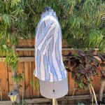 Only  casual shirt co-ord in blue and white stripe size XS Photo 4