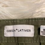 Gibson Latimer Gibson & Latimer Sage color Pants size 8 inseam 27” high rise relaxed chino Photo 9