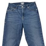 Good American Good Legs Cigarette V-Notch Chopped Hem Jeans GLSPL67T Size 8/29 Photo 2