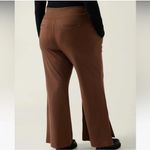 Athleta NWT Venice Pants Flare Leg Brown High Rise Stretch Women's 3XL x 31.5 Photo 12
