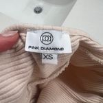 Pink Diamond Cream Knit Mini Dress  Photo 3