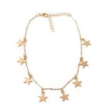 Amrita Singh Cassiopeia Gold Star Choker Necklace Photo 0