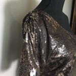 AKIRA CHICAGO RED LABEL Metallic Top Brown Size M Photo 5