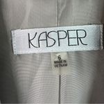 Kasper  Size 6 Gray (Palm Desert) Lined Blazer w/2 Button Front Padded Shoulders Photo 7