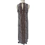 Vanity Fair VTg Retro 60s All Nylon Animal Leopard Print Maxi Nightgown Sz M Photo 1