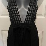 Lulus NWT Exclusive Didn't Start the Fire Black Dress - Medium Photo 6