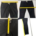 Banana Republic Pants Sloan Fit Moto Jeans Black Size 2 Photo 14