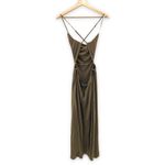 Shona joy  Thalia Bias Cut Out‎ Midi Dress in Cumin Photo 2