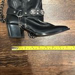 Vintage Cowboy Boot Purse Black Photo 5
