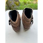 Sterling River Style SRC100 Rustic Genuine Leather Ankle Cowboy Boot Booties 8M Brown Size 8 Photo 2