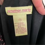 Vintage Y2K Maxi Dress Sweetheart Neckline Heart Flower Print Whimsical Black Size 8 Photo 11