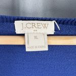 J.Crew Sweater Blue VNeck Fine Gauge Knit Lightweight Womens Size Extra Large Photo 3