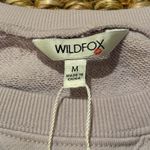 Wildfox NWT graphic crewneck purple pink dogs love me women’s size medium Photo 8