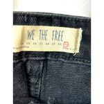 Free People Zip It Up Denim Skirt Front Zipper Haven Black 31 Photo 12