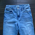 Good American Straight Leg Jean Womens Sz 29 Light Wash Blue Stretch Photo 1
