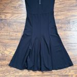 Y.A.S. • Cisley V Neck A Line Dress black cap sleeve lbd fit & flare ASOS Photo 14