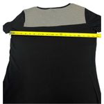 Victoria's Secret Victoria's Secret Pink Y2K Short Sleeve Logo T Shirt Med Black Gray Colorblock Photo 6