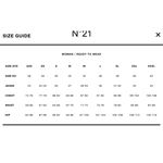 No 21 Lace Panel Sweatshirt Gray Keyhole Back Size 40 / US Small Photo 10