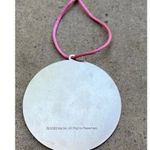 Vintage Barbie World of Barbie Pink/White Glitter Round Ornament Mattel 2022 Pink Photo 6