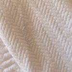 Tart Quilted Style Top with Sheer Underlay and Faux Leather Shoulder/Neck Detail Photo 5