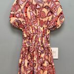 ALC Frank A.L.C. Luna Smocked Split-Sleeve Mini Dress 2 Photo 7