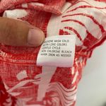 Haute Hippie white and red Linen Blend Floral Skirt, Size small NWT Photo 3