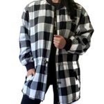 Liz Claiborne Vintage Puffy Gingham Puffer Jacket Size Large Photo 2