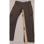 Lululemon Gray  Size 6 Leggings Gym Athletic Athleisure Workout Yoga Pant Photo 5