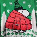 Snoopy snow jacket Christmas sweater men's XXL White Photo 2