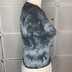 Wild Fable Blue Tie Dye Thermal Short Sleeve Crop Top Size XS Photo 4