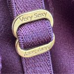 Victoria's Secret Victoria’s Secret Very Sexy Burnout Velvet Babydoll Camisole M Purple Silk Blend Photo 7