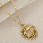 Anthropologie 18K Blessings Healing Necklace Photo 0
