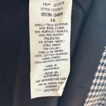 Sag Harbor Vintage Black and White Houndstooth Blazer with Velvet Collar Sz 14 Photo 5