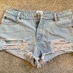 RVCA Distressed  Denim Short Shorts Photo 0