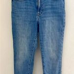 Madewell 9” Mid Rise Crop Skinny Jeans in Stinson Wash Size 31 Excellent Cond. Photo 2
