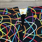 Loudmouth 16" Golf Skirt Black Multicolor Skort Size 8 Photo 3