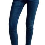 Sézane Sezane Parfait Jeans Slim Organic Cotton Mid Rise Medium Wash Blue 36 Tall NWT Photo 0