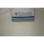 Columbia Sportswear Men's Fleece Vest Size Large White Full Zip Sleeveless Photo 2