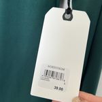 Leith Long Sleeve Bodysuit Green Bug Stretch Fitted Top Size Large NWT Photo 1