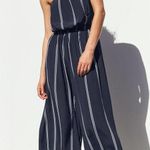 Silence + Noise Striped Strapless Jumpsuit Photo 0